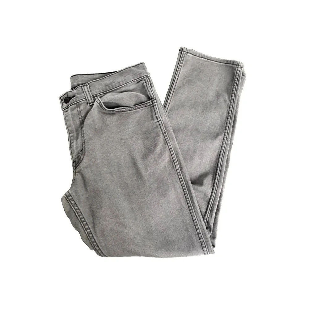 Men's Levi's 511 Slim Fit Jeans Stretch GraySize 34X30 Denim Streetwear